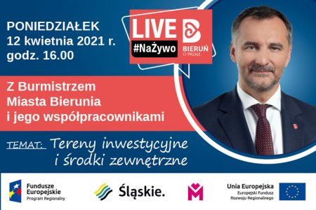 Burmistrz Bierunia zaprasza na cykl LIVE CZATÓW!